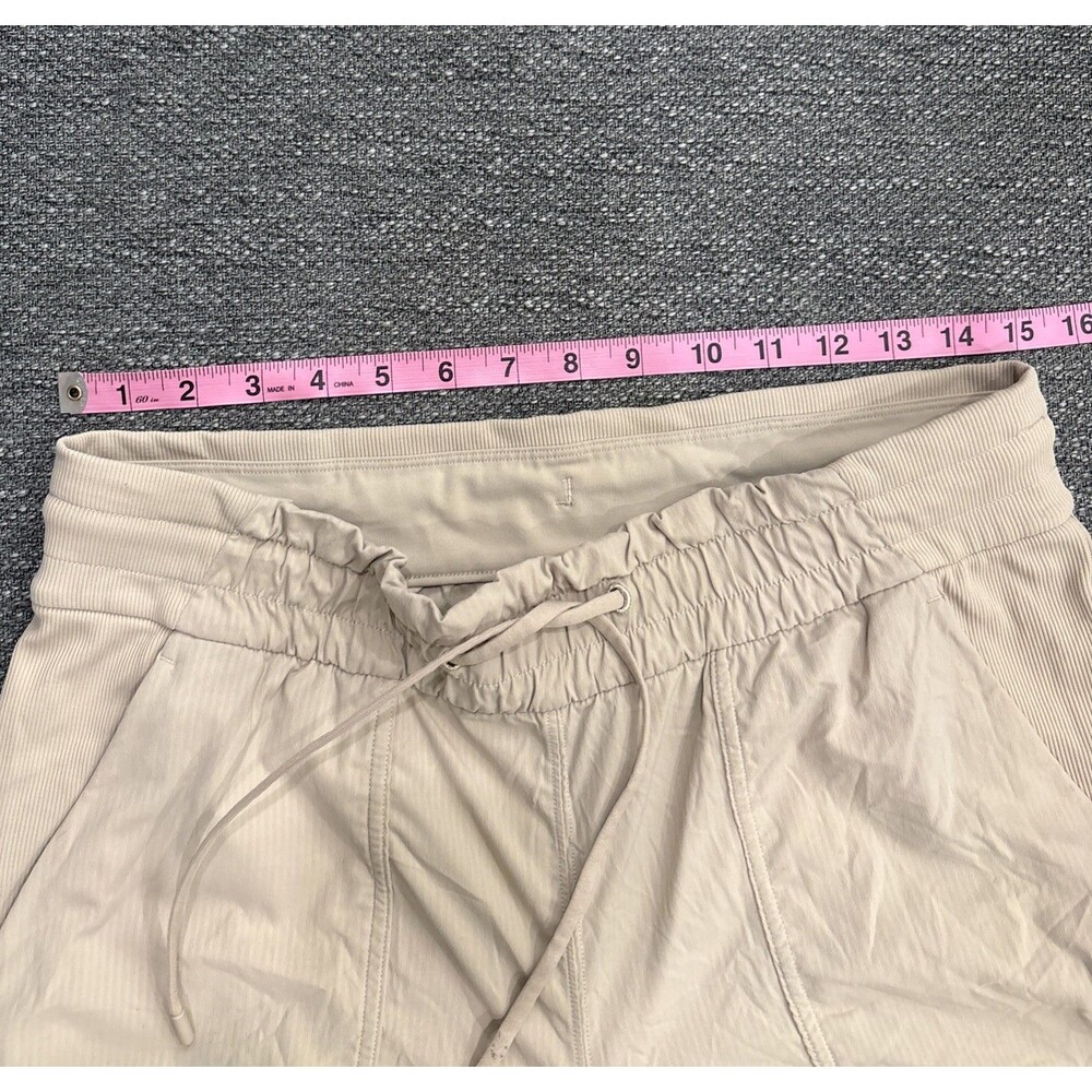 Lululemon Beyond The Studio Jogger Pants Womens Size 10 W5CZHS Beige Brown - Picture 8 of 10